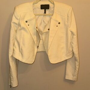 Ivory BCBG Jacket Size Large
